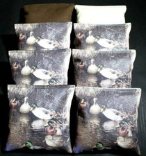 All Weather CUSTOM Cornhole Bean Bags 8 ACA Regulation Resin Filled Bags 25