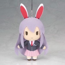Touhou Project Reisen Udongein Inaba Mini Nuigurumi Plush Doll Badge Strap Gift