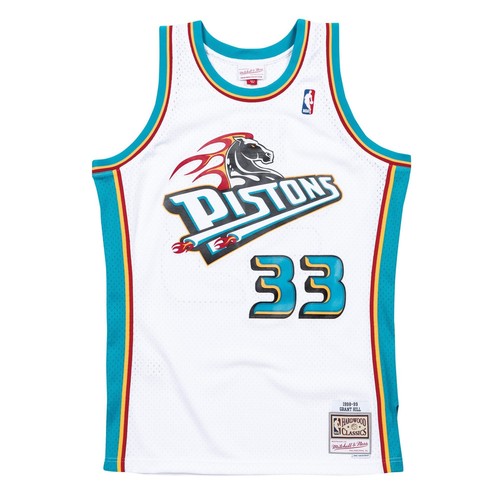 Mitchell & Ness NBA Cream Team Color Swingman Jersey Pistons 1998 Grant Hill Jerseys