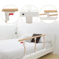 Bed Guard Rail Seniors Safety Bed Handrail Elderly Adults Foldable Rail Assist