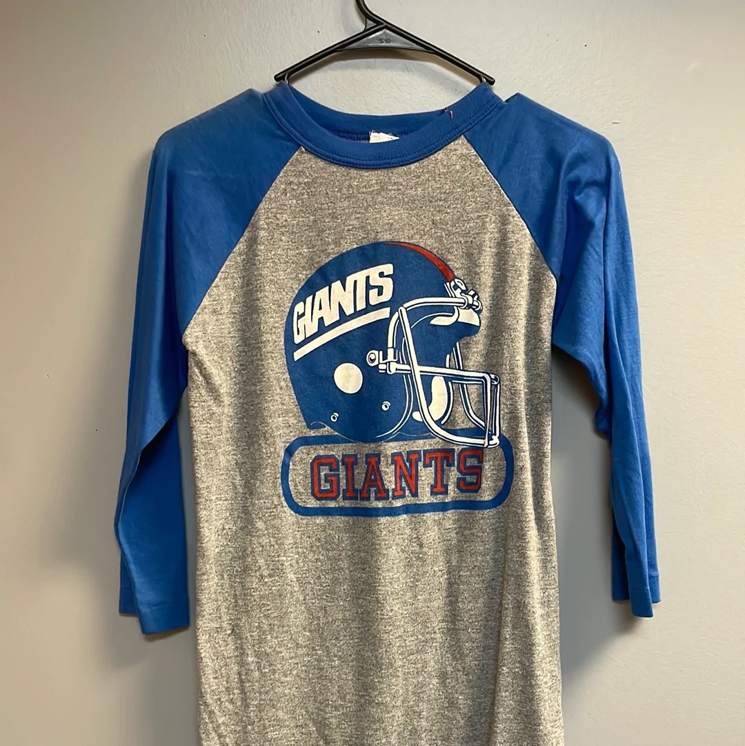 New york giants top throwback t shirt
