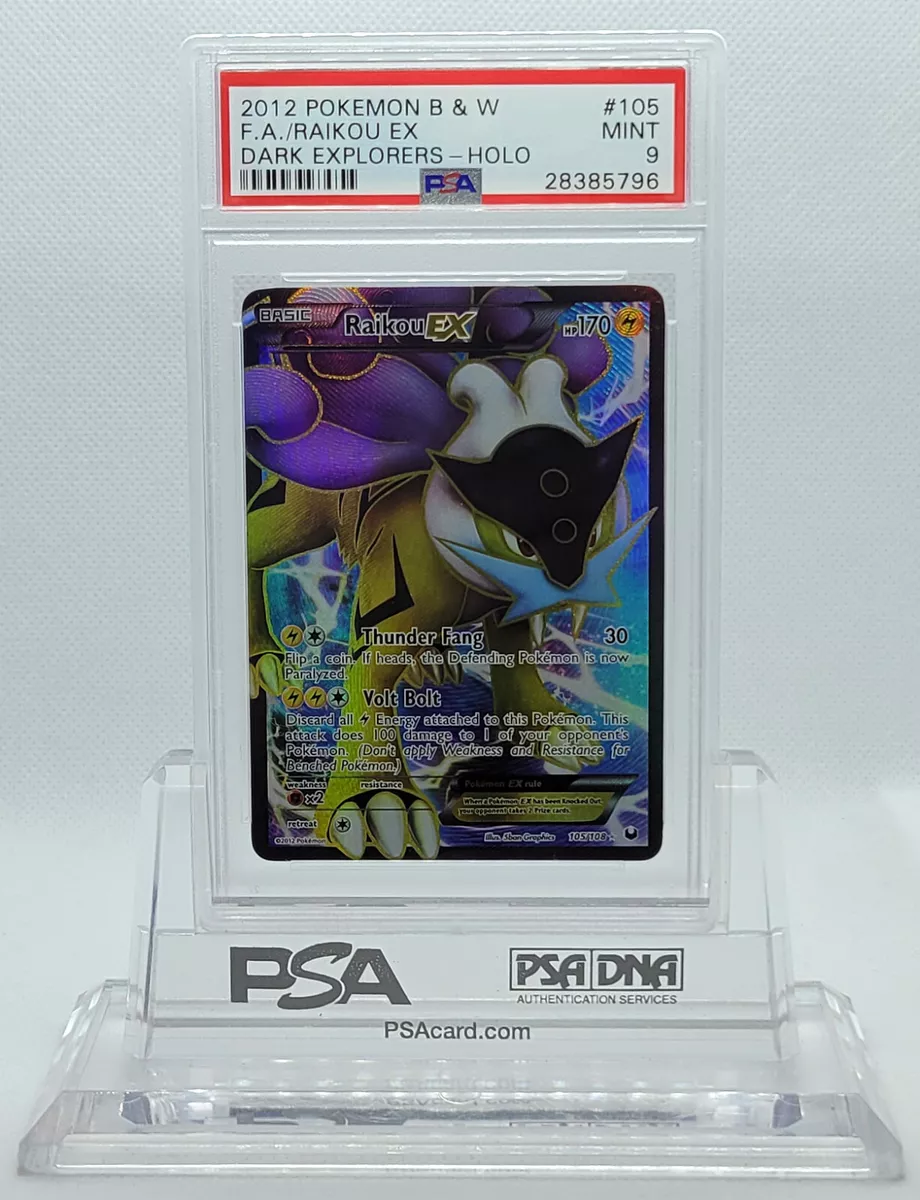 Verified Raikou-EX - Dark Explorers by Pokemon Cards