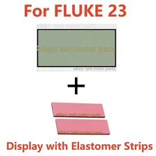 Display For Fluke 23 Handheld Digital Multimeter LCD Screen With Connector Kit