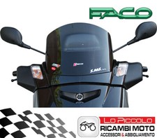 CUPOLINO PARABREZZA FUME' SCURO FACO YAMAHA X-MAX XMAX 125 250 2005 2006 2007