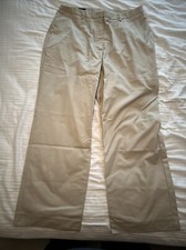 BROOKS BROTHERS Vtg Khaki Pants, 100 Cotton, Sz 12, One Owner
