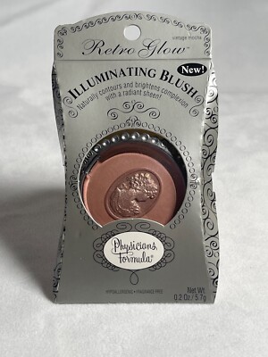 Physicians Formula Retro Glow Vintage Mocha Illuminating Blush Cameo Locket NIB