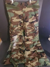 US Army Overgarment Trousers Chemical Protective BDU Camo Hunting LARGE LONG