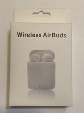 Wireless Airbuds Bluetooth In-ear Headphones White with Charging Case-Handsfree