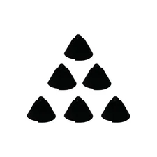 Tulip Ear tip Hearing Aid Domes (Pack of 6), Compatible With Signia Heaing Aid