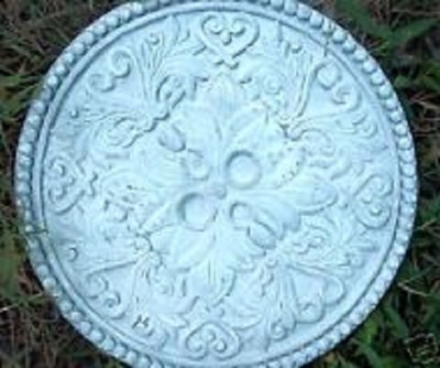 Victorian tile mold plaster cement resin casting reusable mould 11'' x 1/3'' thick