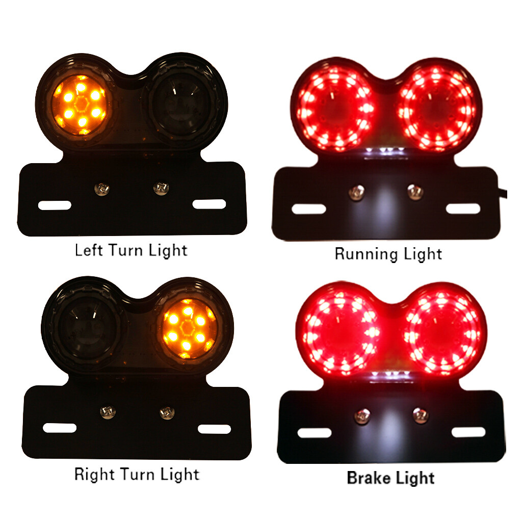 Harley Davidson Softail Fat Bob Motorcycle LED Turn Signal Brake