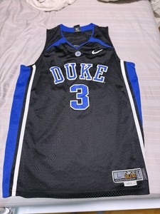 Duke #3 Jersey Large Length +2 NCAA Basketball Nike Elite Authentic