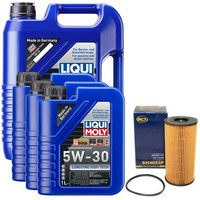 MotoröL Set High Tech 5W-30 Liqui Moly 8 Liter + ÖLfilter FüR Nissan Opel 2.5
