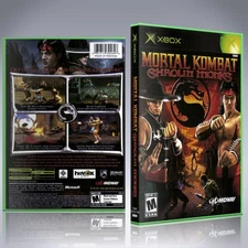 XBox Replacement Case - NO GAME - Mortal Kombat - Shaolin Monks