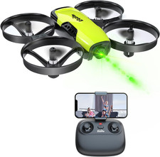 | Drones for Kids 8+ Gift with Camera - Mini Drone with 90° Adjustable Camera, S
