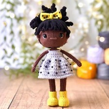 Maria Crochet, Handmade Crochet Amigurumi Doll Gift, Maria Amigurumi Doll