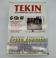 Vintage Tekin G-12c III Brushed Esc Speed Control New Open Box - RC10 Losi