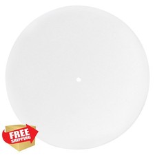 HKZTUY Acrylic Turntable Mat 12" White