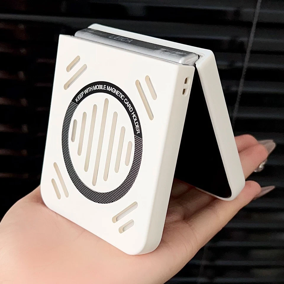 Para Xiaomi Mix Abatible, Funda de Teléfono Refrigeración Magnética Dura Emisión de Calor Agujero Cubierta Foto 4 de 4