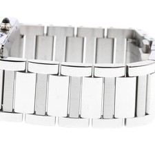 CARTIER TANK MUST XL WSTA0053 31mm SS Silver Dial Automatic Date Leather #C107 4