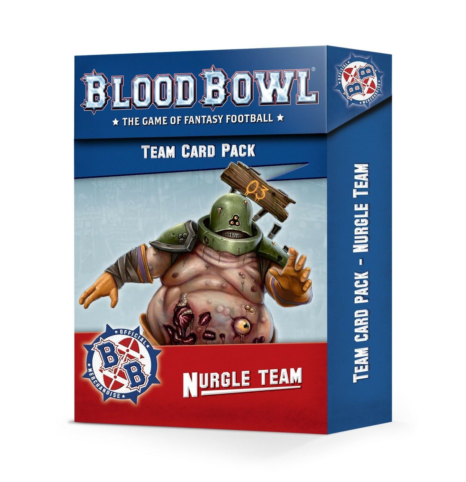 Набор командных карт Blood Bowl Nurgle GWS 200-49 6090₽