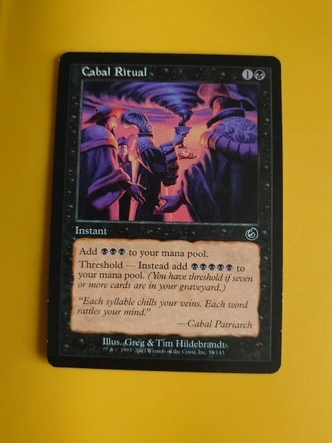 MTG Card. Cabal Ritual. Torment. Instant. as pictured - Image 4 of 4