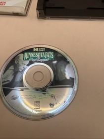 Minnesota Fats: Pool Legend (Sega Saturn Data East) CIB Complete- BROKEN CASE