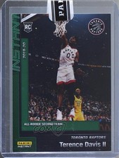 2019 Panini Instant All-Rookie Second Team Green 5/10 Terence Davis II #204 09vk