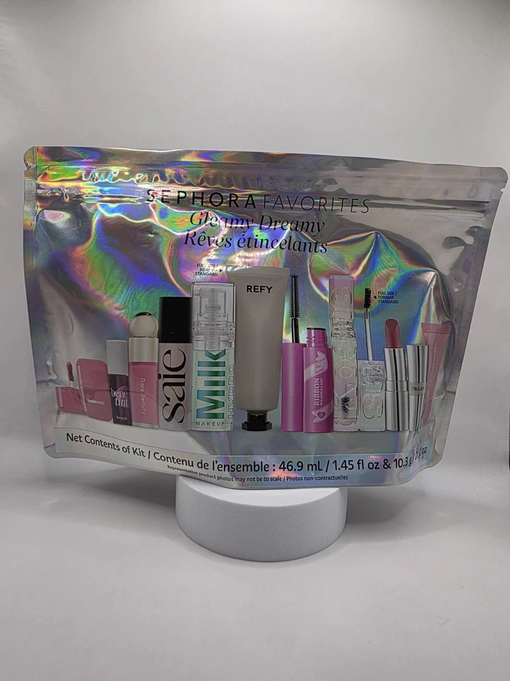Sephora FAVORITES 10-teiliges Gleamy Dreamy Make-up Set Neu mit Etikett 2025 Limited Edition