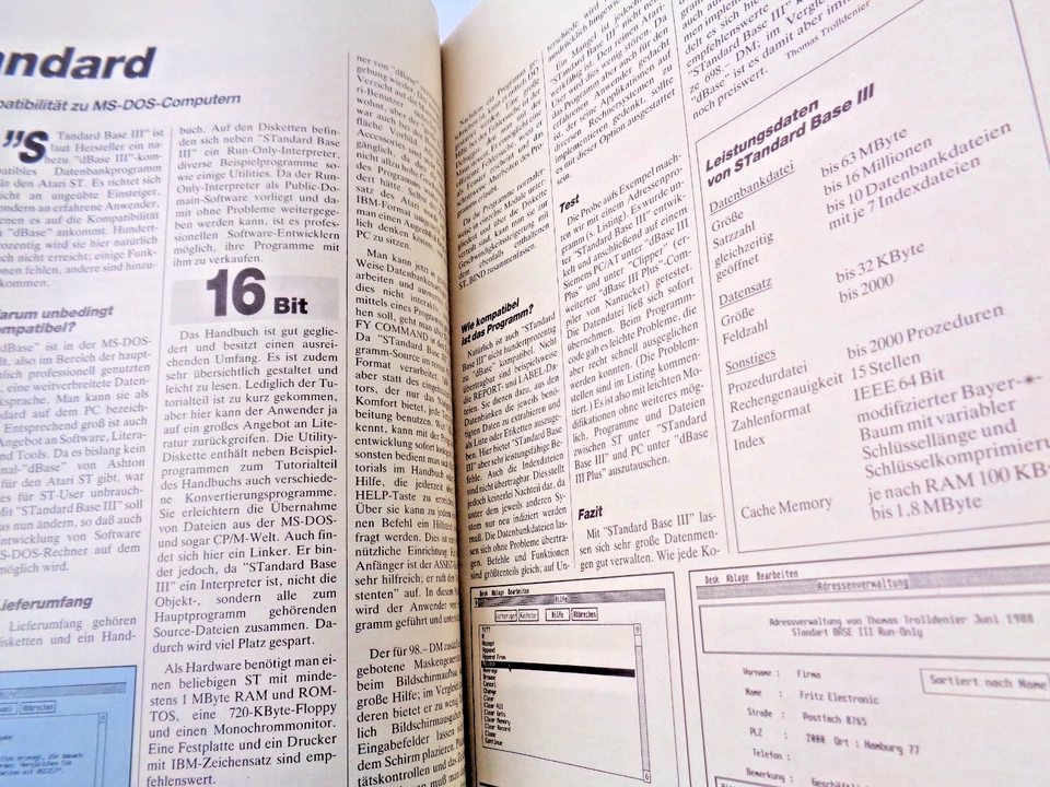 ATARI MAGAZIN ST + XL/XE AKTUELL - AUSGABE: 2/89 (RÄTZ-EBERLE - MAGAZIN) #2DE - Bild 3 von 4