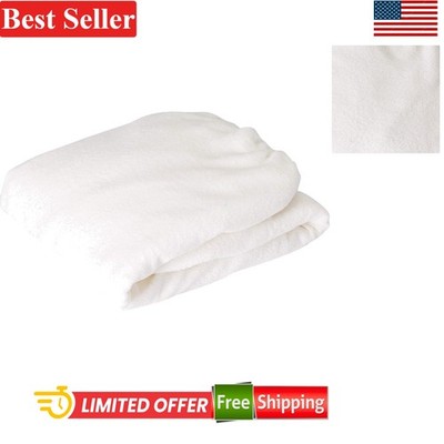 Boat Seat Cover Vinyl Back-to-Back Lounge Seat Universal Fit White