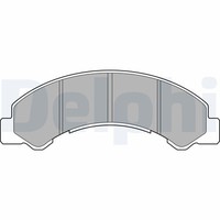 Delphi BremsbeläGe BremsklöTze Vorne FüR Isuzu Elf Pritsche/Fahrgestell NKR7_