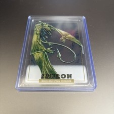 2024 SkyBox Marvel Masterpieces ’92 Platinum Sauron Plexi #76