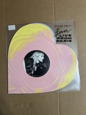 Taylor Swift - Lover Live From Paris (Heart Shaped 2025) IN HAND READY TO SHIP
