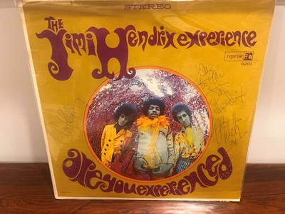 Jimi Hendrix Experience Signed Are You Experienced Noel Redding Mitch Mitchell