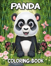 Panda Coloring Book: More than 50 Cute and Unique Panda Colouring Pages for Pand