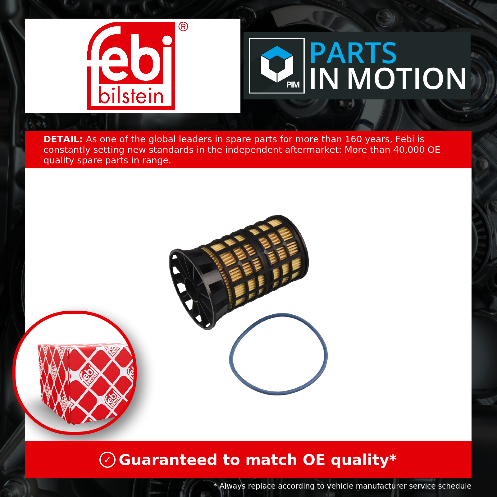 Fits FEBI FE179000 Fuel Filter FE179000 Fuel filter fits: CITROEN JUMPER III; O - Image 2