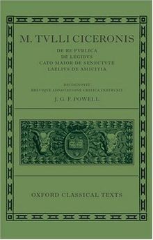 de Republica, de Legibus, Cato Maior de Senectute, ... | Buch | Zustand sehr gut