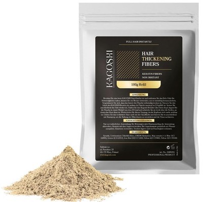 Refill 100g Hair Fibers Haarverdichtung Haarfüller Schütthaar Streuhaar zur H...