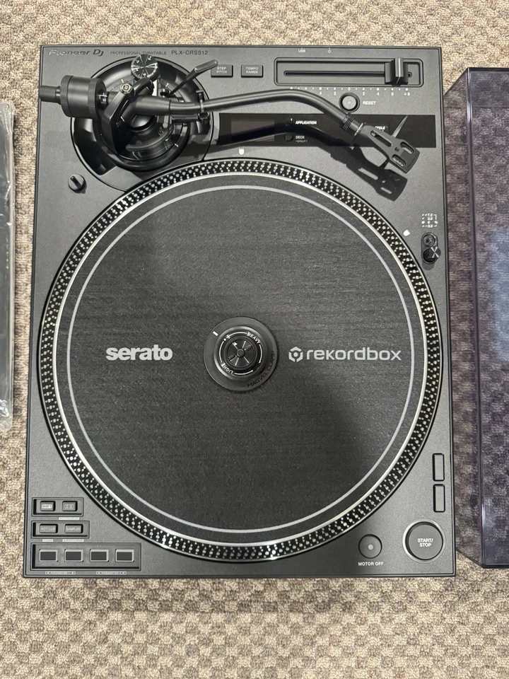 Pioneer DJ PLX-CRSS12 Hybrid Analog/Digital Direct Drive DJ Turntable - Image 2 of 4