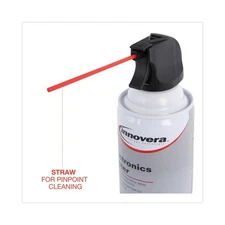Innovera 10010 10 oz Can Compressed Air Duster Cleaner New
