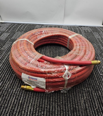Interstate HA44-100E 100' ft Air Hose 1/4'' NPT For Staple Gun, Brad Nailer