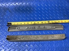 Vintage AlumaCraft  Alpex Sea Aira  Classic Glass Step Badge