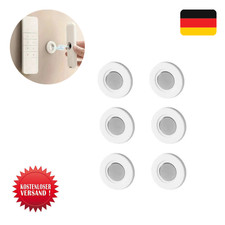 6x Magnetische Fernbedienungshalter Wandhalte...