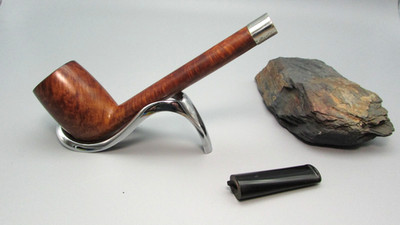Vintage LLoyds Canadian Tobacco Pipe First Quality Century Briar Italy Long Shan