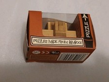 The Bamboozlers Range Cross Hard 3D  Bamboo Wood Puzzle Game