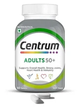 Centrum Adult 50+, World's No.1 Multivitamin with Calcium, Vitamin D3 & 21 other