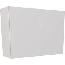 Modern Matt Light Grey 1200mm Kitchen Wall Unit Fully Assembled Cabinet