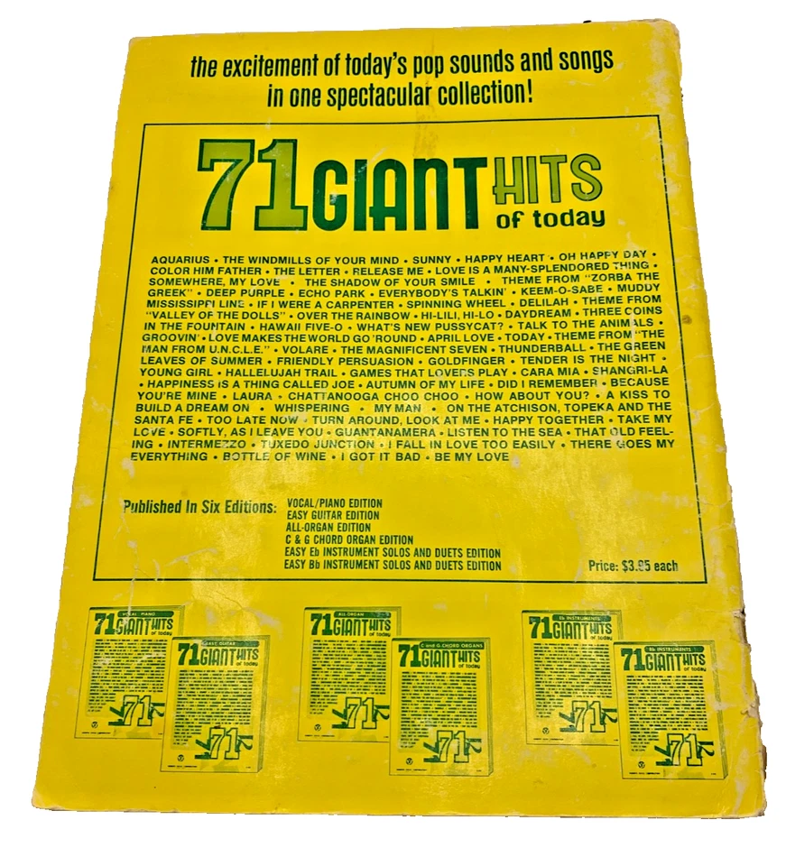 Libro de canciones para piano vocal Me gustaría enseñar al mundo a cantar canciones de los años 70 Foto 2 de 4