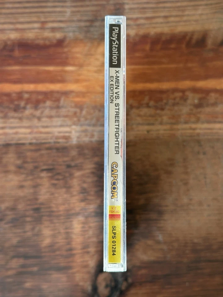 PS1 X-Men Vs Street Fighter NTSC Japan Import Version PlayStation One Jewel Case - Image 4 of 4